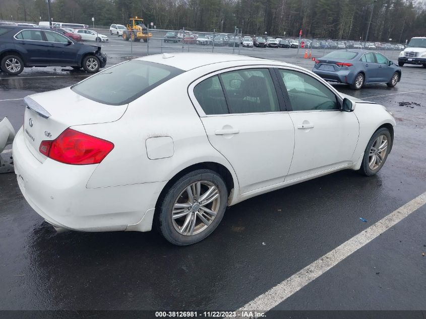 2013 INFINITI G37X X JN1CV6AR2DM768336