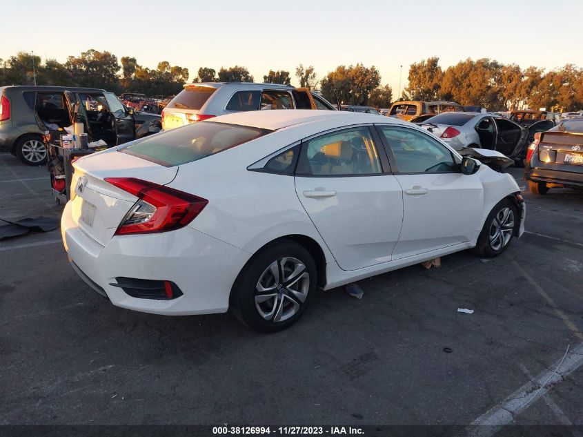 2018 HONDA CIVIC LX - 2HGFC2F54JH574695