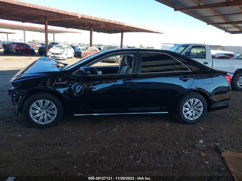 2013 TOYOTA CAMRY HYBRID LE - 4T1BD1FK9DU083112