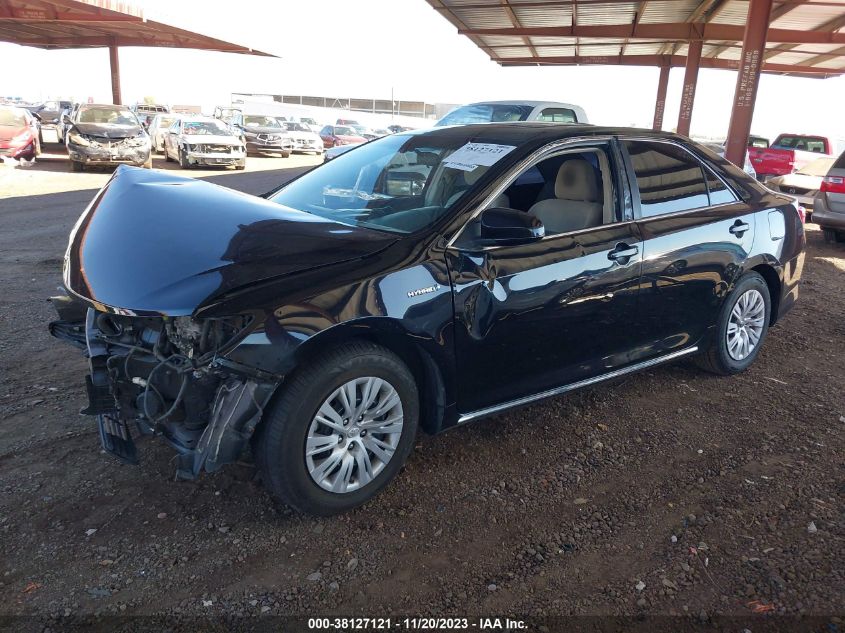 2013 TOYOTA CAMRY HYBRID LE - 4T1BD1FK9DU083112