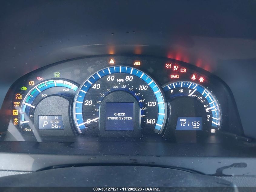 2013 TOYOTA CAMRY HYBRID LE - 4T1BD1FK9DU083112
