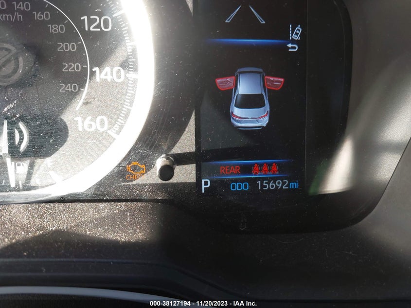 VIN JTDEPMAE6NJ206377 2022 TOYOTA COROLLA LE