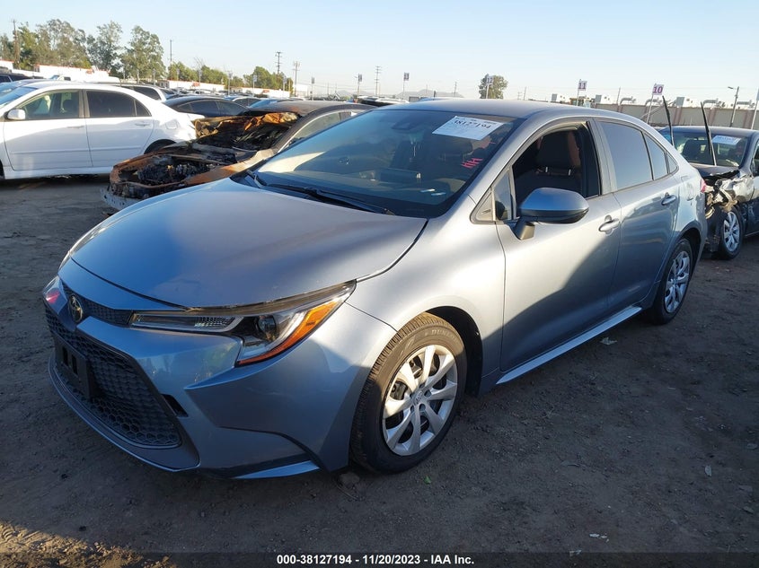 2022 TOYOTA COROLLA 1.8L I-4 DOHC 16-VAL(VIN: JTDEPMAE6NJ206377