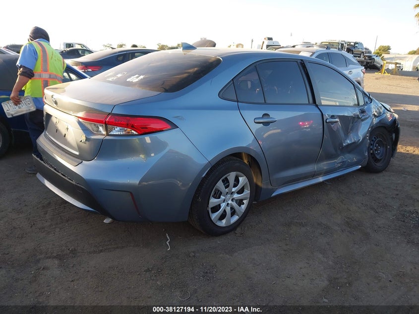 2022 TOYOTA COROLLA 1.8L I-4 DOHC 16-VAL(VIN: JTDEPMAE6NJ206377