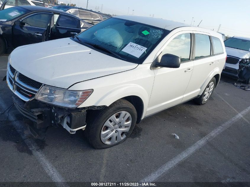 2014 DODGE JOURNEY SE - 3C4PDCAB0ET150382