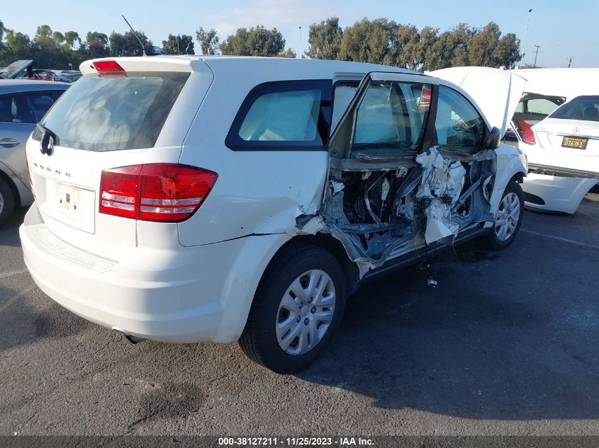 2014 DODGE JOURNEY SE - 3C4PDCAB0ET150382