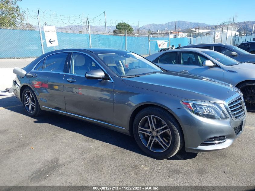 2016 MERCEDES-BENZ S 550 WDDUG8CB1GA258899
