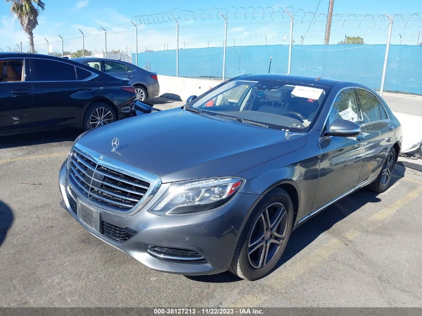 2016 MERCEDES-BENZ S 550 WDDUG8CB1GA258899