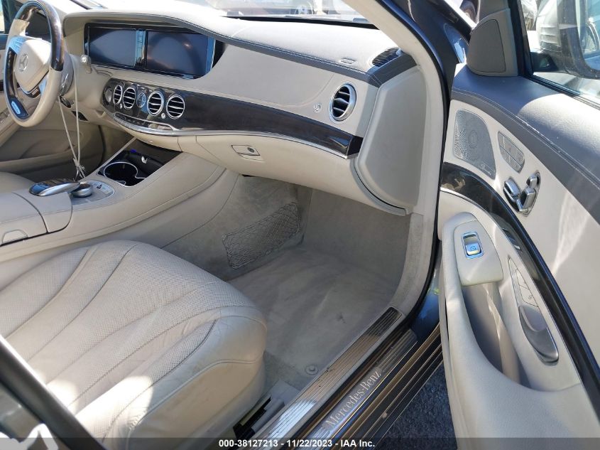 2016 MERCEDES-BENZ S 550 WDDUG8CB1GA258899