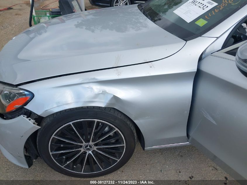 2021 MERCEDES-BENZ C 300 SEDAN - W1KWF8DB1MR627493