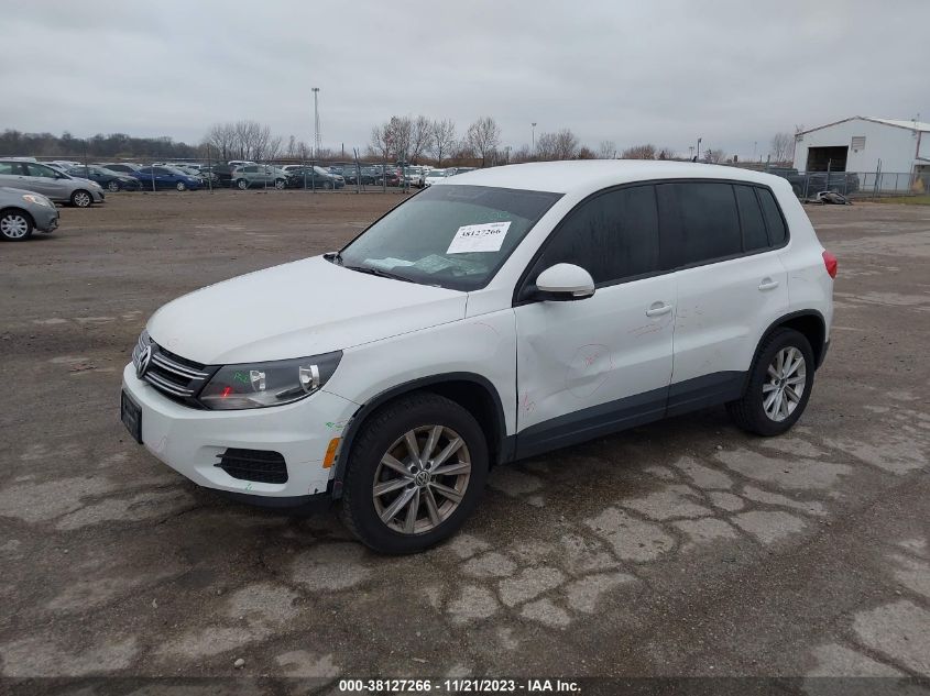 2017 VOLKSWAGEN TIGUAN - WVGBV7AX0HK050892