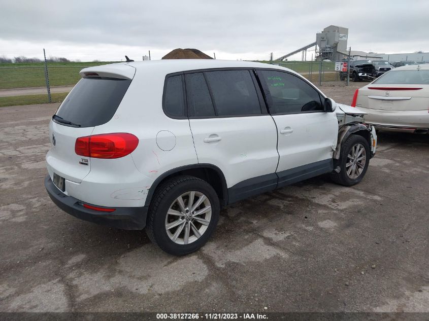 2017 VOLKSWAGEN TIGUAN - WVGBV7AX0HK050892