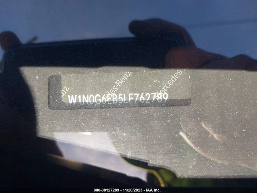 2020 MERCEDES-BENZ AMG GLC 43 W1N0G6EB5LF762789
