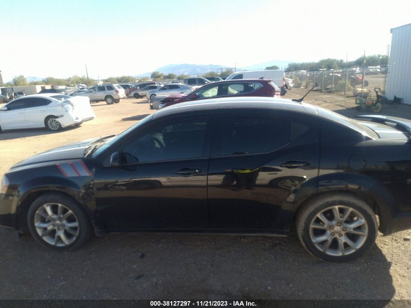 2013 DODGE AVENGER R/T - 1C3CDZBG4DN741930