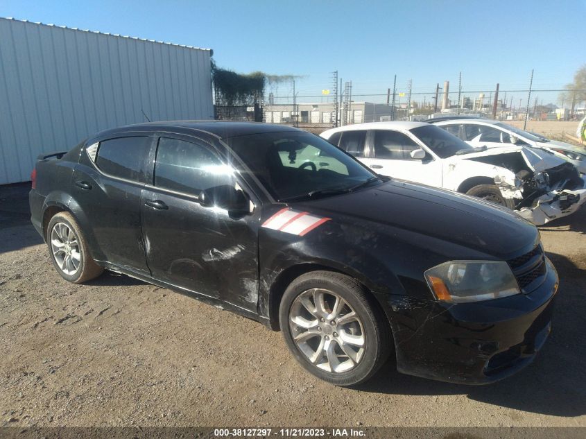 2013 DODGE AVENGER R/T - 1C3CDZBG4DN741930
