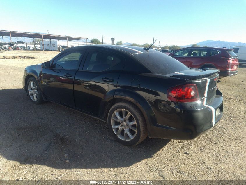 2013 DODGE AVENGER R/T - 1C3CDZBG4DN741930