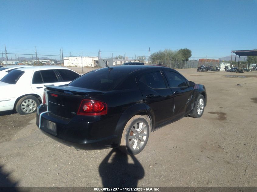 2013 DODGE AVENGER R/T - 1C3CDZBG4DN741930
