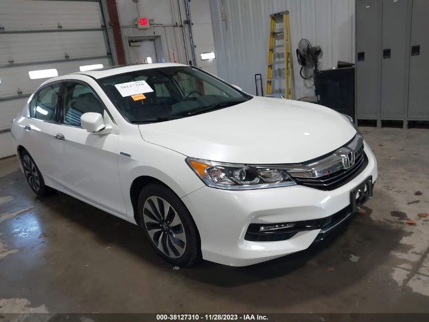 VIN JHMCR6F52HC003323 2017 HONDA ACCORD HYBRID EX-L