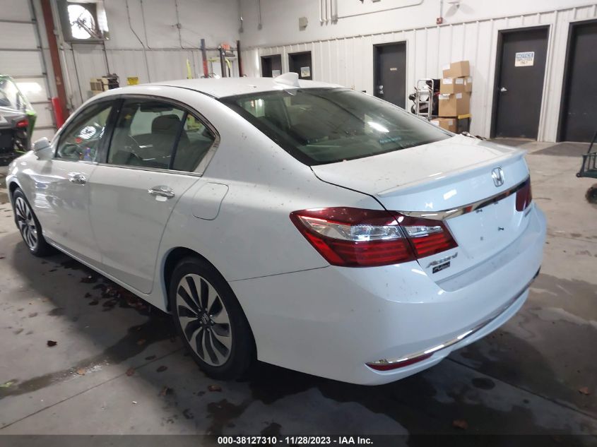 VIN JHMCR6F52HC003323 2017 HONDA ACCORD HYBRID EX-L