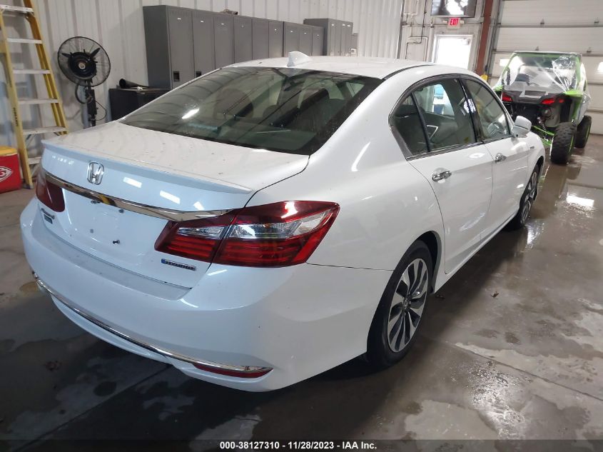 VIN JHMCR6F52HC003323 2017 HONDA ACCORD HYBRID EX-L