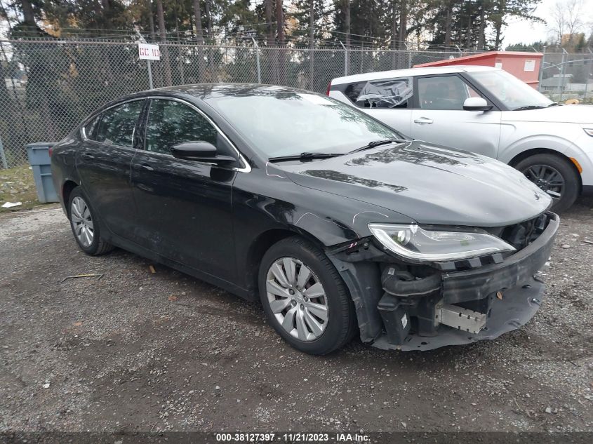 2015 CHRYSLER 200 LX - 1C3CCCFB1FN655010