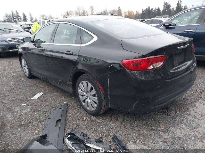 2015 CHRYSLER 200 LX - 1C3CCCFB1FN655010