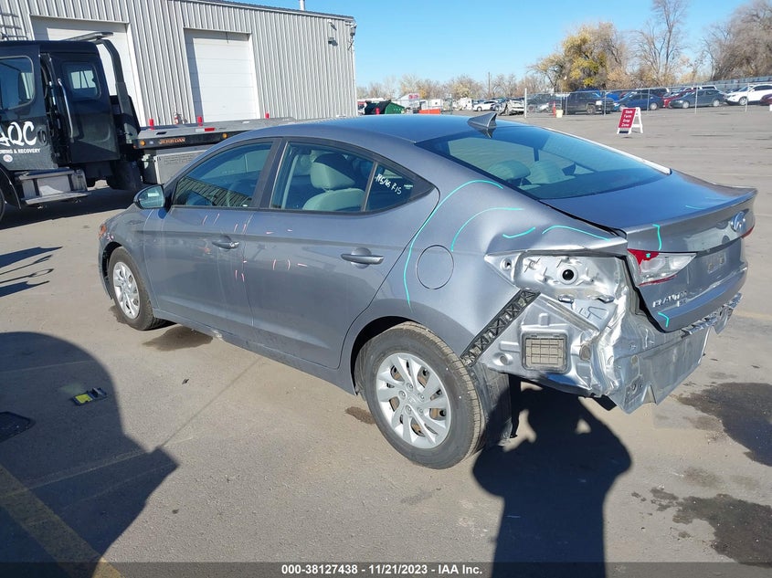 VIN 5NPD74LF7HH089049 2017 HYUNDAI ELANTRA SE