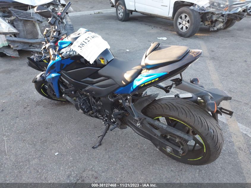 2022 SUZUKI GSX-S750 M/Z JS1C533D8N7100015