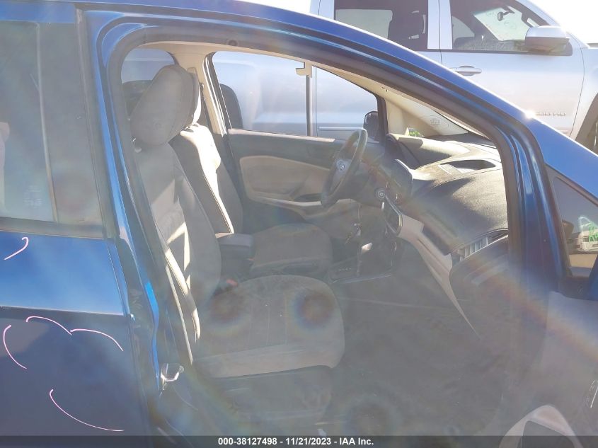 2018 FORD ECOSPORT S - MAJ3P1RE1JC219312