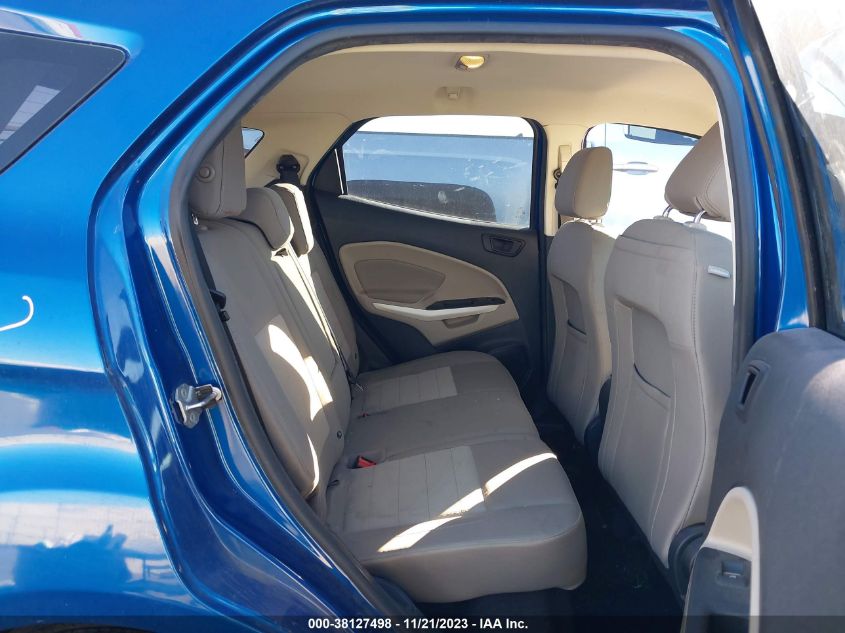 2018 FORD ECOSPORT S - MAJ3P1RE1JC219312