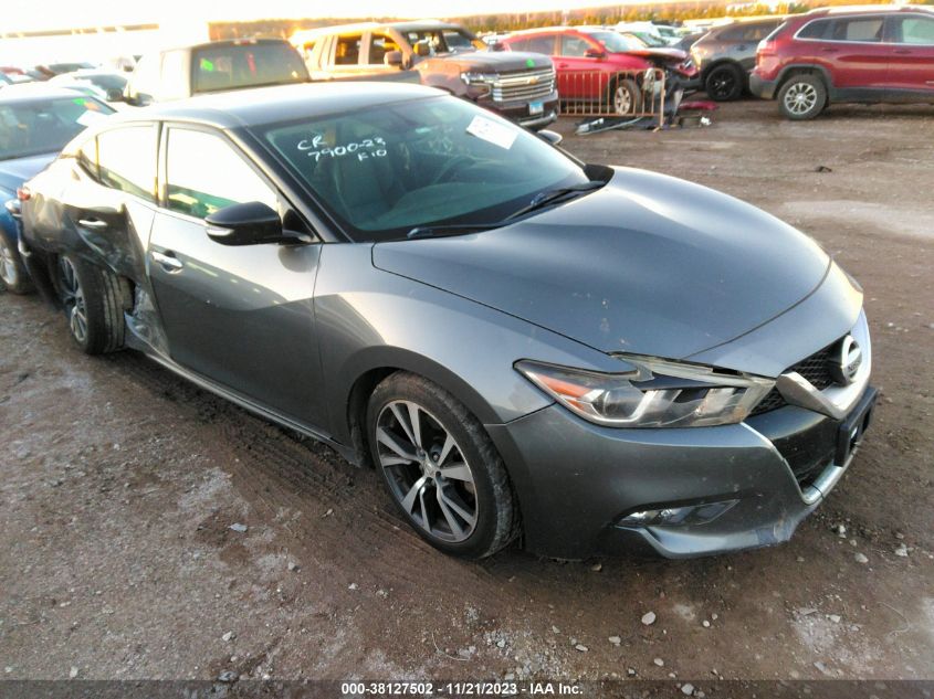2017 NISSAN MAXIMA 3.5 SV - 1N4AA6AP5HC406081