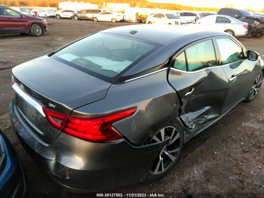 2017 NISSAN MAXIMA 3.5 SV - 1N4AA6AP5HC406081