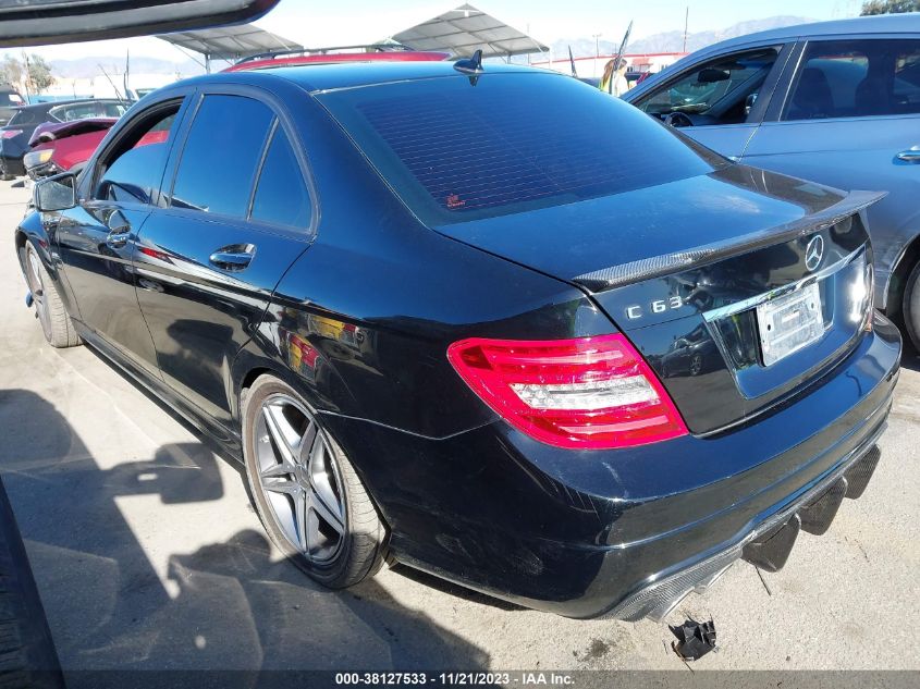 2014 MERCEDES-BENZ C 63 AMG WDDGF7HB0EA908015