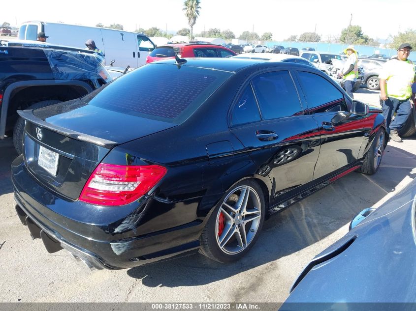 2014 MERCEDES-BENZ C 63 AMG WDDGF7HB0EA908015