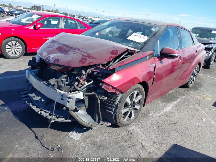 2019 TOYOTA MIRAI JTDBVRBD9KA005984