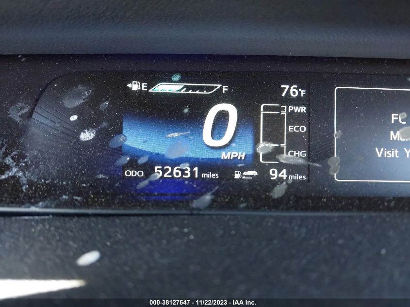 2019 TOYOTA MIRAI JTDBVRBD9KA005984