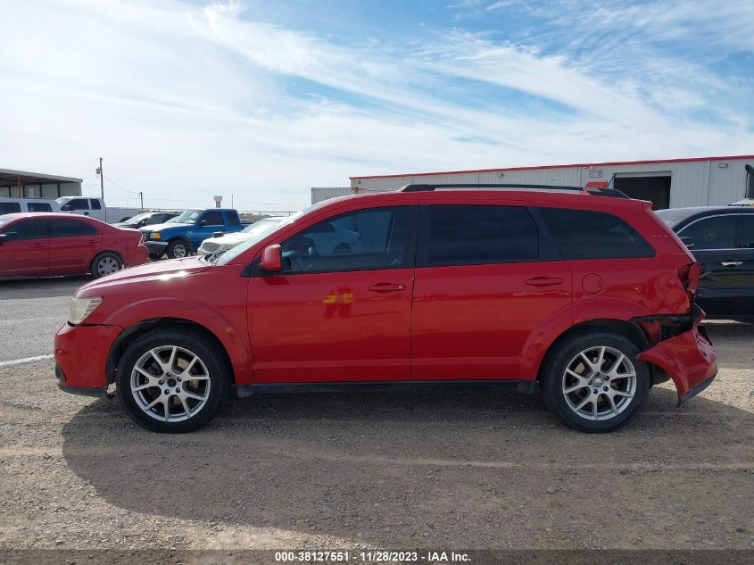 2014 DODGE JOURNEY SXT - 3C4PDCBG8ET238834