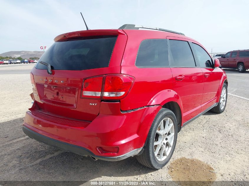 2014 DODGE JOURNEY SXT - 3C4PDCBG8ET238834