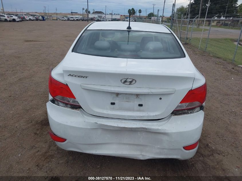 2016 HYUNDAI ACCENT SE - KMHCT4AEXGU116472