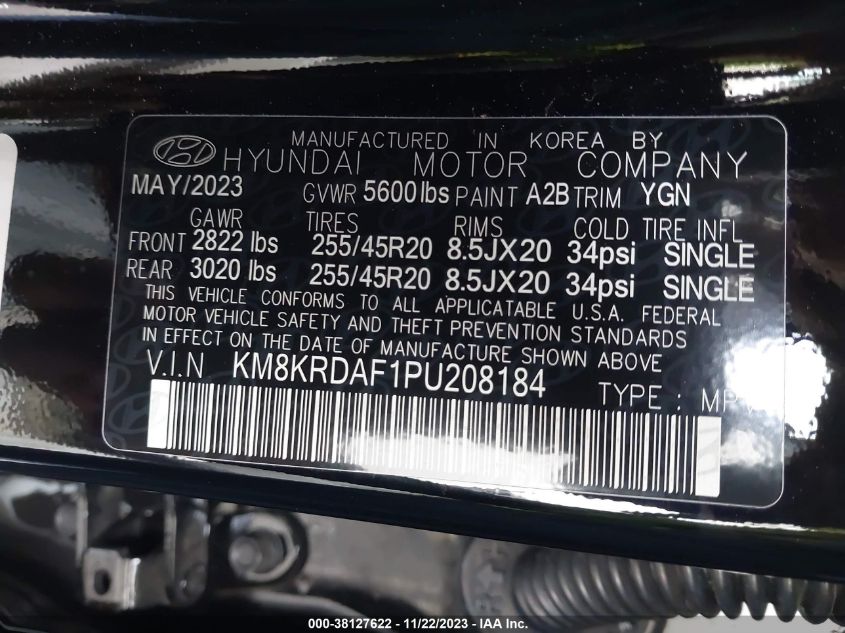 2023 HYUNDAI IONIQ 5 LIMITED - KM8KRDAF1PU208184