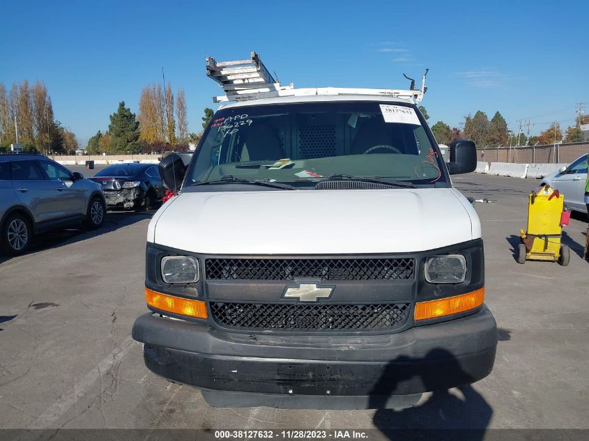 2013 CHEVROLET EXPRESS 2500 WORK VAN 1GCWGFCA5D1139540