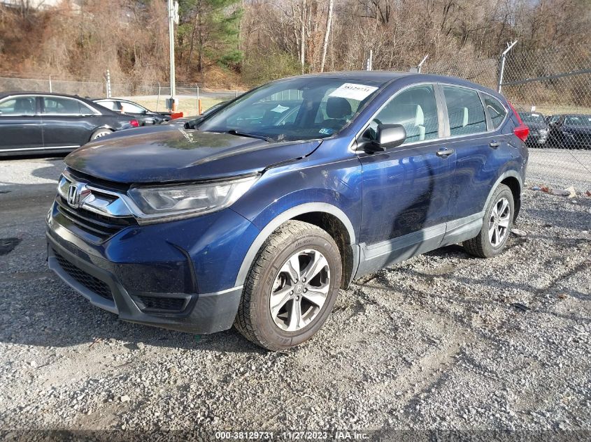 2017 HONDA CR-V LX - 2HKRW6H3XHH207050