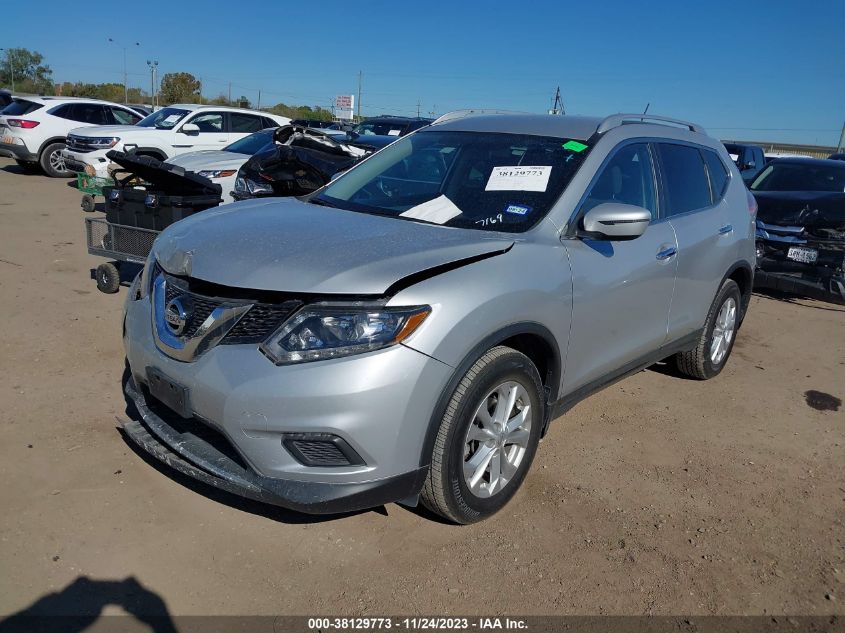 2016 NISSAN ROGUE S/SL/SV - KNMAT2MT9GP607169