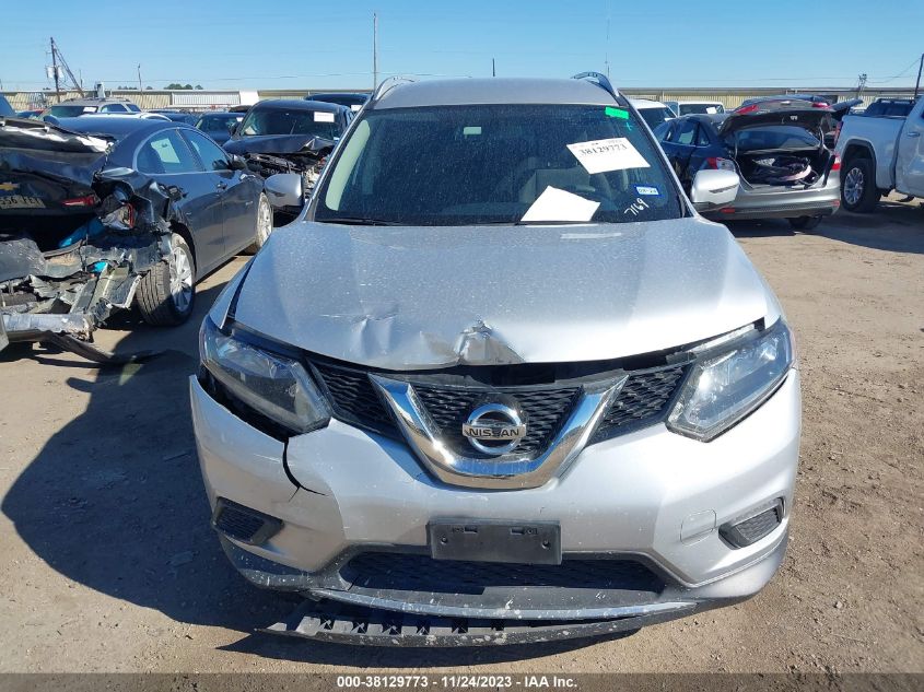 2016 NISSAN ROGUE S/SL/SV - KNMAT2MT9GP607169