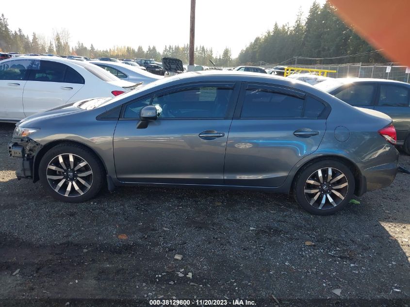 2013 HONDA CIVIC EX-L - 19XFB2F95DE247419