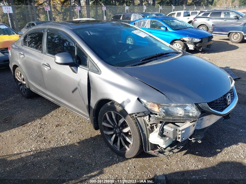 2013 HONDA CIVIC EX-L - 19XFB2F95DE247419