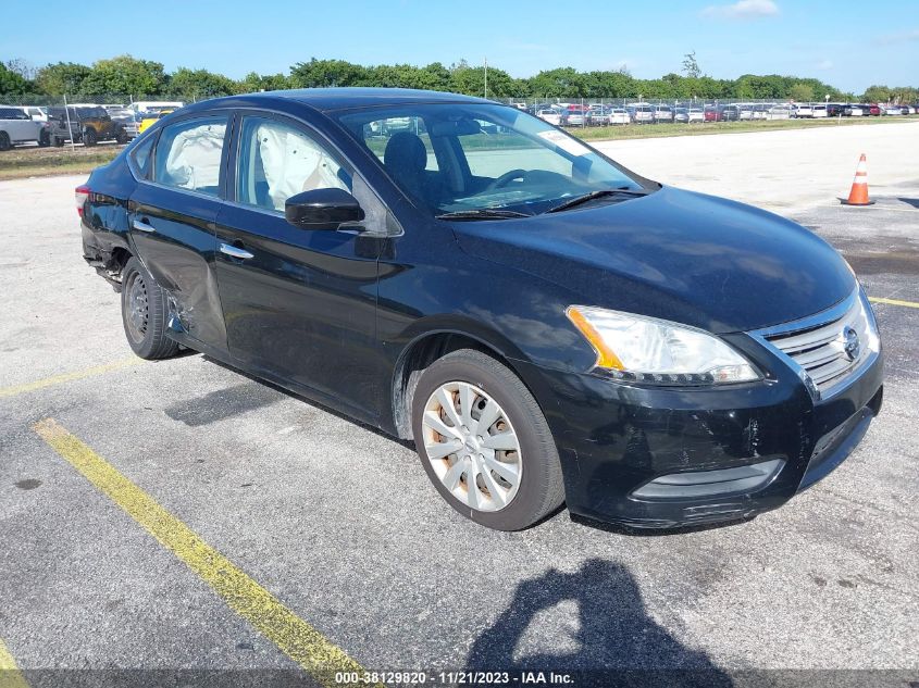 2013 NISSAN SENTRA S - 3N1AB7AP2DL686749