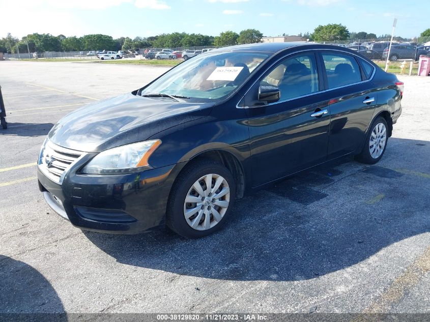 2013 NISSAN SENTRA S - 3N1AB7AP2DL686749