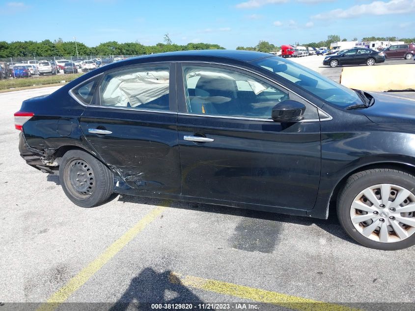 2013 NISSAN SENTRA S - 3N1AB7AP2DL686749