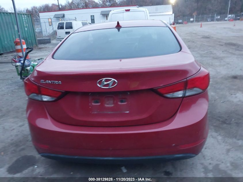 KMHDH4AE6EU061277 | 2014 HYUNDAI ELANTRA